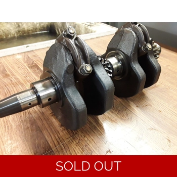 1978-84 Kawasaki KZ750 Crank Shaft Connecting Rod Assembly 13032-051-II 13031-1005